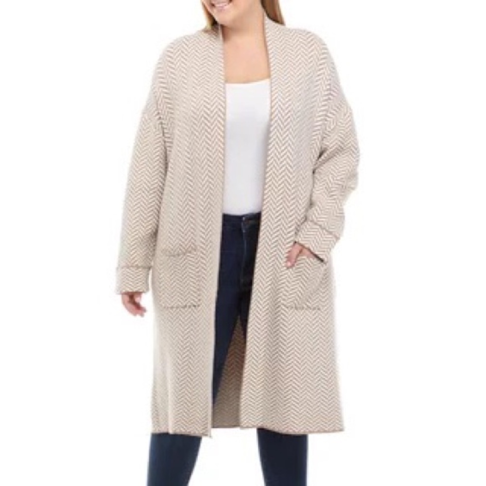 The limited Chevron Cardigan sweater​